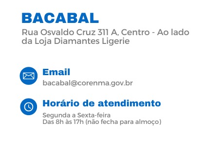 Horario Coren Bacabal